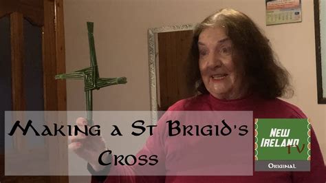 Making A St Brigids Cross Youtube