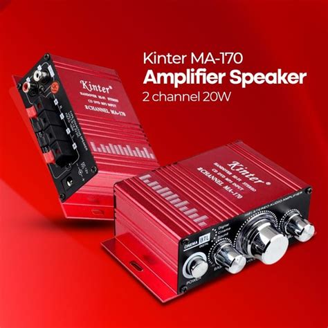 Jual Taffstudio Lepy Hi Fi Stereo Amplifier Speaker Channel W