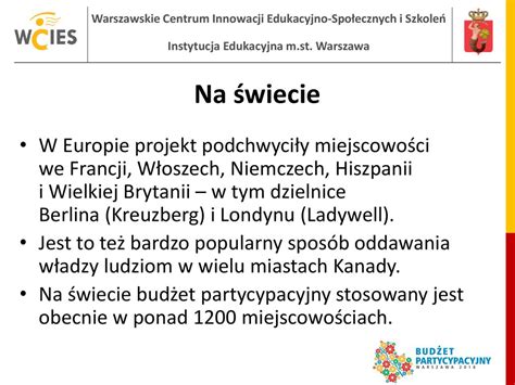 Bud Et Partycypacyjny Ppt Pobierz