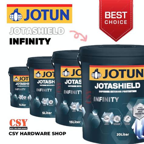 Jotun Jotashield Infinity Liter Exterior Paint Cat Luar Paling