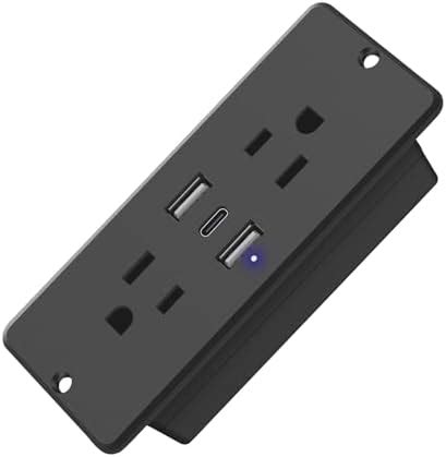 Amazon Conference Recessed Power Strip Socket With Usb Ports Table