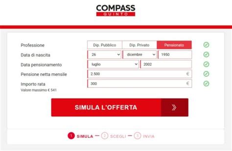 Prestito Compass Preventivo Come Calcolare La Rata Online