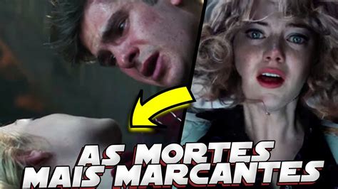 AS MORTES MAIS MARCANTES DOS FILMES DE SUPER HEROIS YouTube