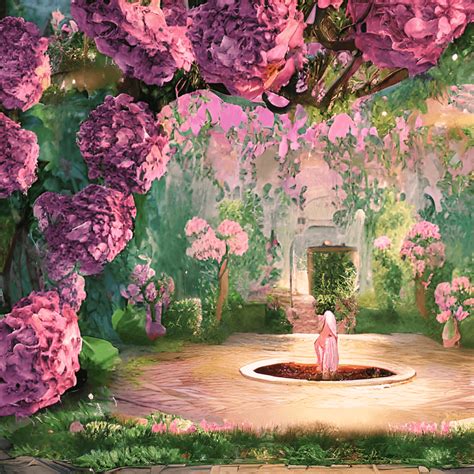 Magical Garden Digital Painting · Creative Fabrica