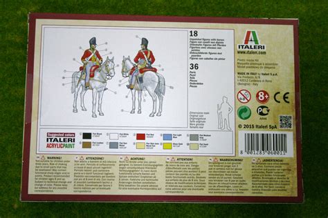 British Heavy Cavalry ‘scots Greys 1815 Waterloo 200 172 Italeri