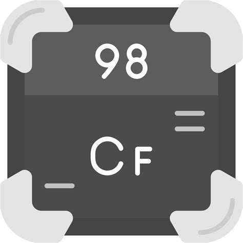 Californium Grey Scale Icon 37101904 Vector Art At Vecteezy