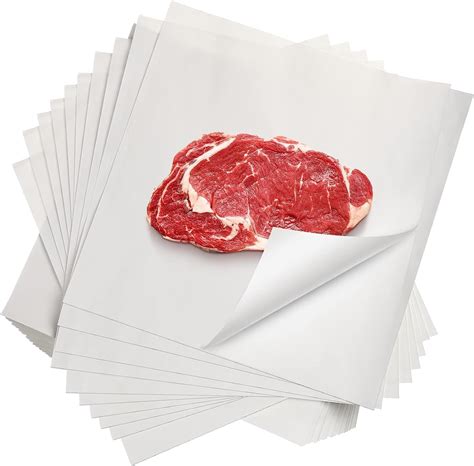 500 Pieces Crafting Meat Butcher Paper Sheets For Sublimation White Butcher Paper Disposable