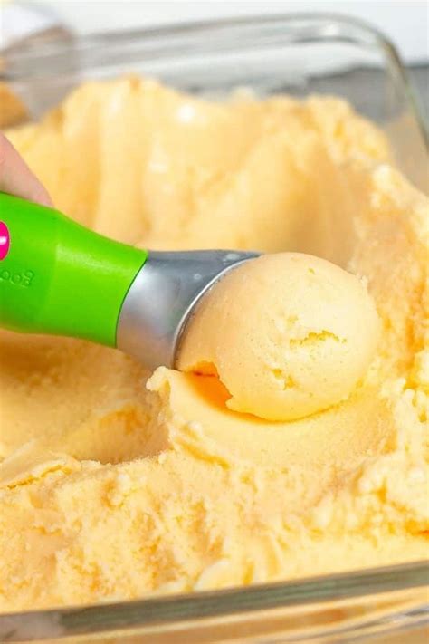 How To Make The Best Homemade Orange Sherbet Scattered Thoughts Of A