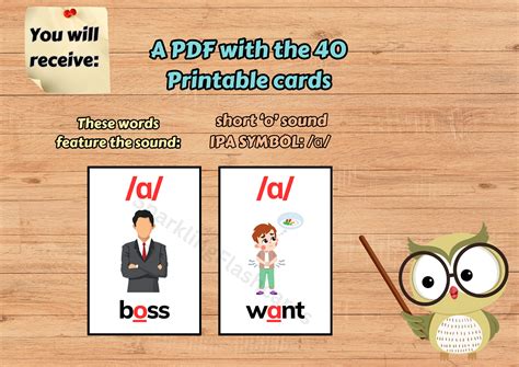 40 Phonics Flashcards Of Short O Ipa ɑ Sound Homeschooling Alphabet And Speech Learning For