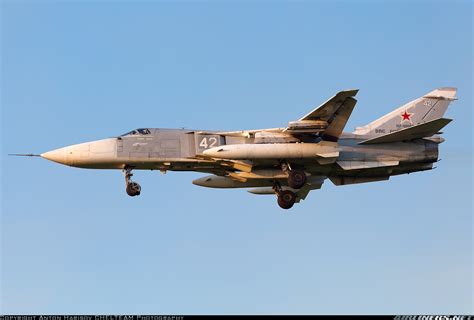 Sukhoi Su 24mr Russia Air Force Aviation Photo 1974416