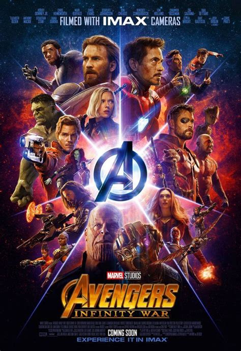 P Ster Imax Cartel De Vengadores Infinity War Ecartelera