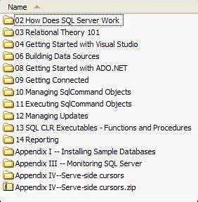 Installing The Examples Hitchhikers Guide To Visual Studio And SQL