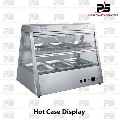 Stainless Steel Hot Display Showcase For Bakery At 12000 Feet In Kolkata