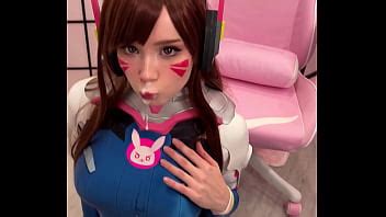 Tiktoker Girl Cosplay D Va Desde Overwatch Y Chupa Dick Hasta Facial Xvideos
