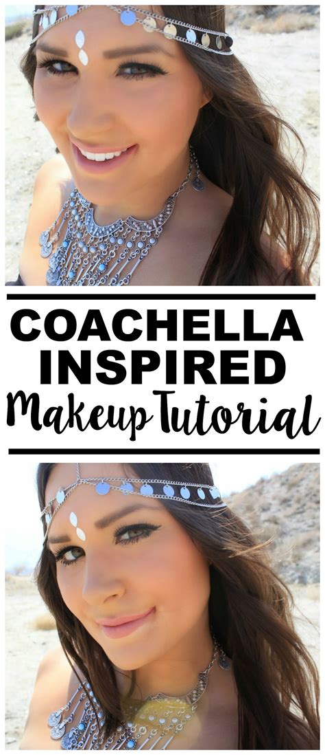 The Best Coachella Inspired Makeup Tutorial Mash Elle Coachella Inspiration Makeup Tutorial