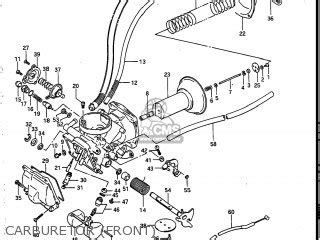 Suzuki VS700GLEF INTRUDER 1986 G USA E03 Parts Lists And Schematics