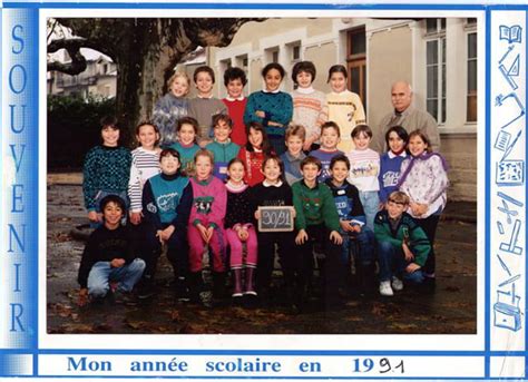 Photo De Classe Photo De Classe Primaire De 1991 ECOLE ELEMENTAIRE DU