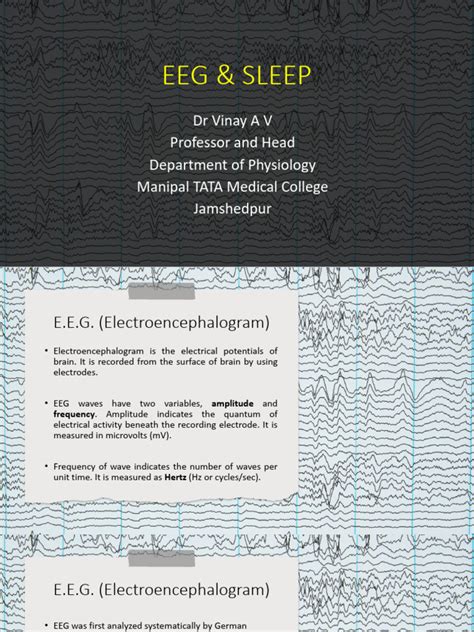 EEG and SLEEP | PDF | Sleep | Rapid Eye Movement Sleep