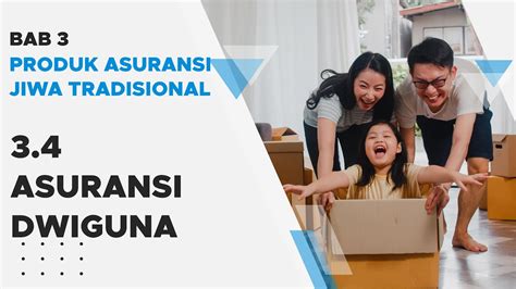 Asuransi Dwiguna Bab Produk Asuransi Jiwa Tradisional Youtube