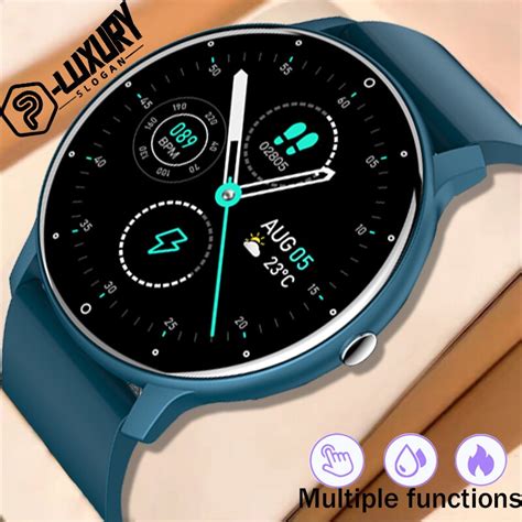 PLUXURY 2023 Yeni Kan Bas Nc Nab Z Uyku SmartWatch Izleme Erkekler Lady