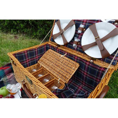 Lifestyle Paddington Willow Picnic Hamper Wilko