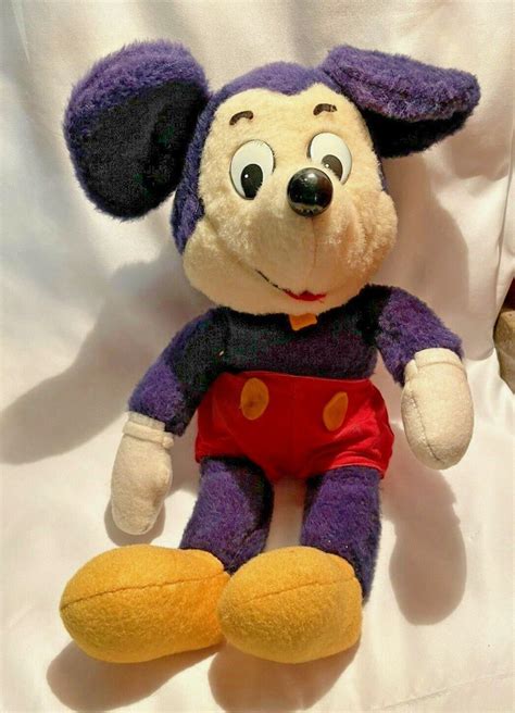 Vintage Knickerbocker Mickey Mouse 1960 S 16 Plush Walt Disney