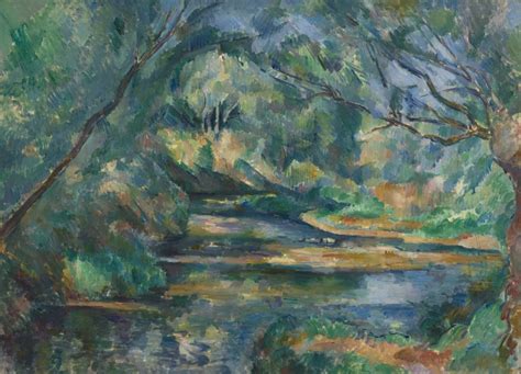 The Brook Cleveland Museum Of Art Paul Cezanne Paintings Cleveland