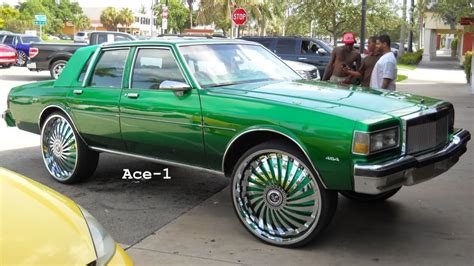 Ace 1 C2c Customs Candy Green Chevy Box On 28 Dub Swyrl Floaters