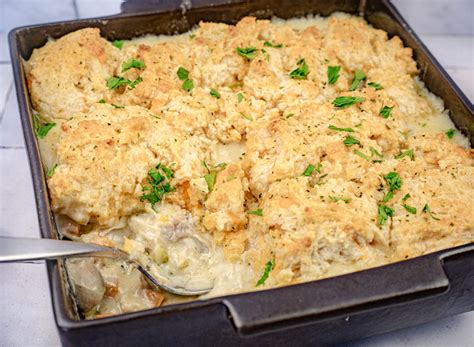 Chicken Cobbler With Red Lobster Biscuits Dinner By Six