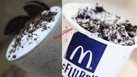 Homemade Mcflurry Oreo Ice Cream Recipe Mcdonald S Style By Somya S