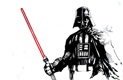 Darth Vader Cartoon Drawing At PaintingValley Explore Collection