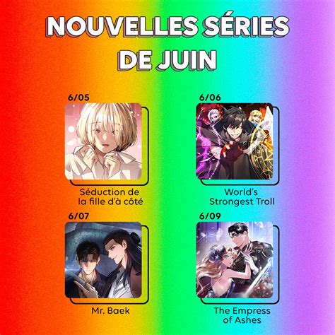 WEBTOON FRANCE On Twitter Les Beaux Jours Sont De Retour Pour