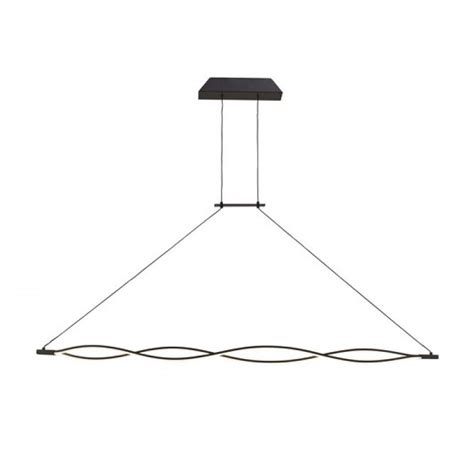 Mantra Sahara Lámpara Colgante LED Forja 137Cm Luz Cálida 42W