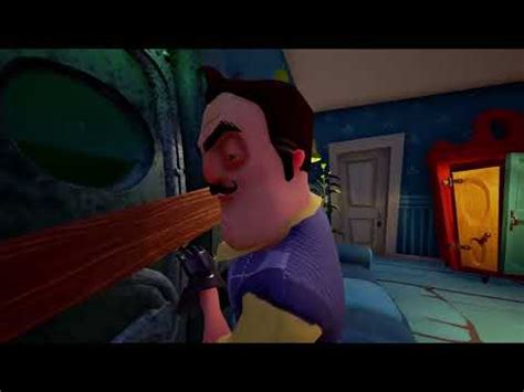 Playing Hello Neighbor Alpha 2 HE STOLE OUR HOUSE YouTube