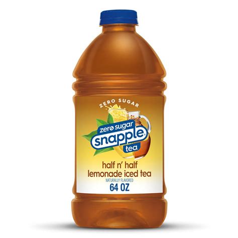 Snapple Half N Half Lemonade Iced Tea Diet 64 Fl Oz Delivery Or Pickup Near Me Instacart