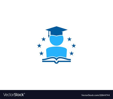 Book education logo icon design Royalty Free Vector Image