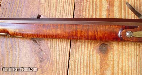 Early Colonial Flintlock Rifle 50 Cal 38 Swamped Barrel By Matt Avance Of Tennesse Valley