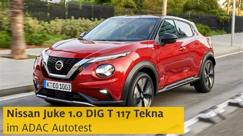 Adac Autotest Nissan Juke Dig T Tekna Adac Youtube