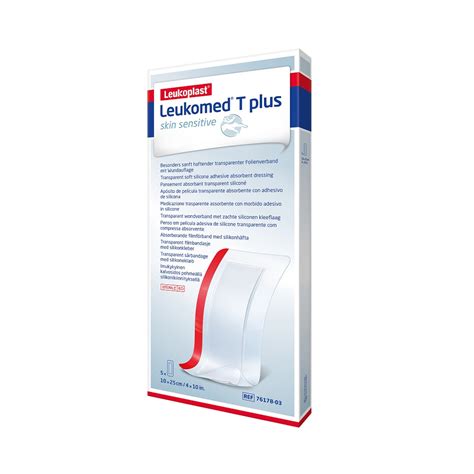 Leukoplast Leukomed T Plus Skin Sensitive Förband 10 X 25 Cm 5x