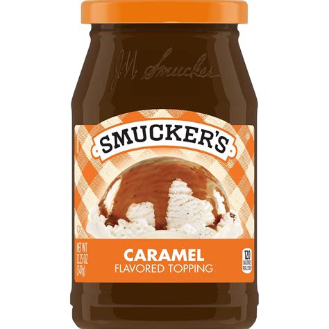Smuckers Caramel Flavored Topping 1225 Ounces