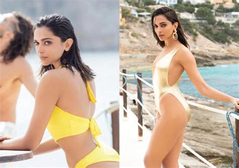 Pathaan Golden Swimsuit To Yellow Monokini A Look At The Whopping