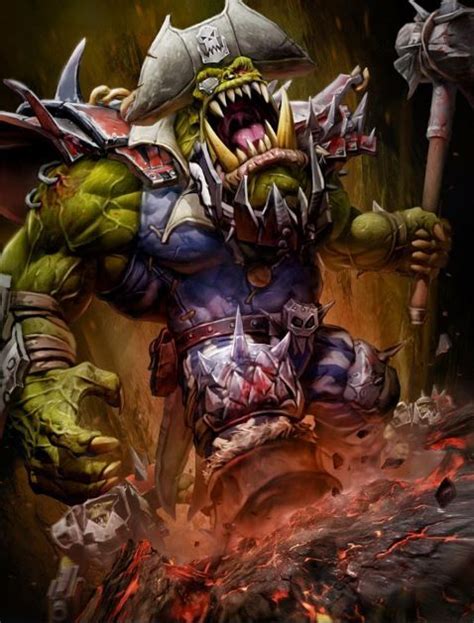 Kaptin Bluddflagg Is An Infamous Ork Freebooter Captain Who Has