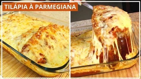 FILÉ DE TILÁPIA À PARMEGIANA I RECEITA SIMPLES E FÁCIL YouTube