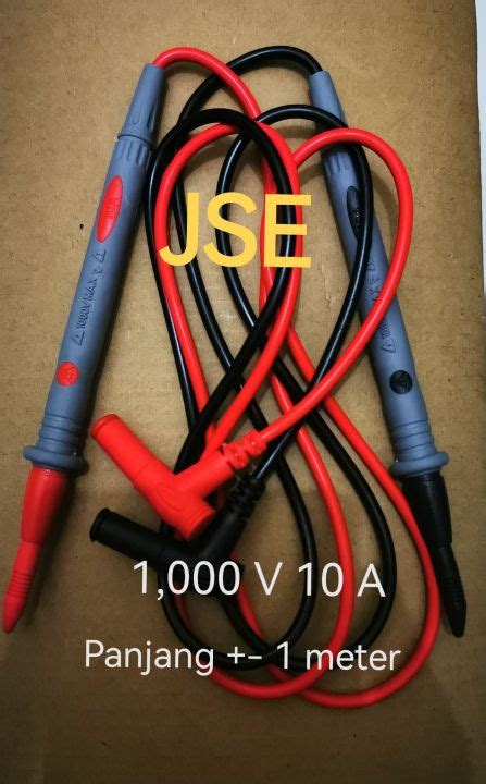 KABEL AVOMETER JARUM LANCIP TESTER MULTITESTER MULTIMETER AVO Lazada