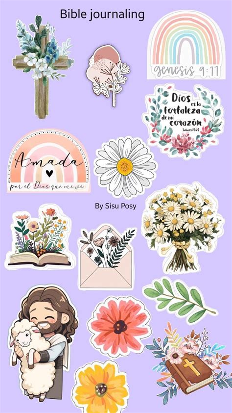 Pin Von Jess Ortiz Auf Stickers Cristianos Bibel Journaling