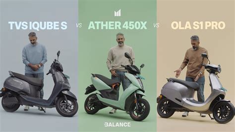 Ola S1 Pro Vs Ather 450x Vs Tvs Iqube S Indias Best Electric Scooter Youtube