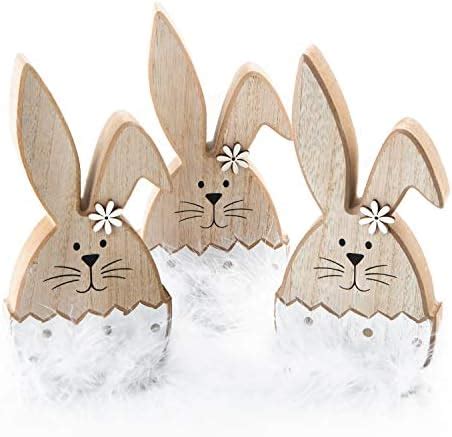 Amazon De Logbuch Verlag Osterhasen Hasen Figuren Cm Deko Ostern