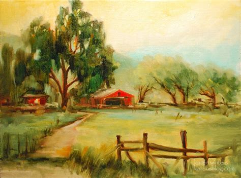 Red Barn Oil Painting At Explore Collection Of Red Barn Oil Painting