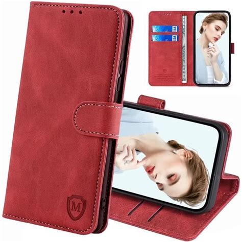 Coque Pour Sony Xperia 5 Iv Coque En Cuir Pu Premium Pochette De