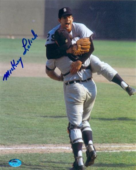 Mickey Lolich Autographed X Photo Detroit Tigers World Series